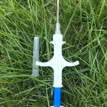 1,25*7 FDX-B ISO11784/785 RFID 200 шт Id инжектор ПЭТ стеклянная бирка микрочип шприц для животных Свинья Корова Крупный рогатый скот лошадь Собака Рыба Sna