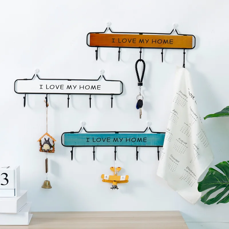 

Wood Clothes Storage Hook Wall Hanging Hanger Home Decor Hanger Accessories Hooks Coat Hooks Rack Key Holder Hook 2019 Hot