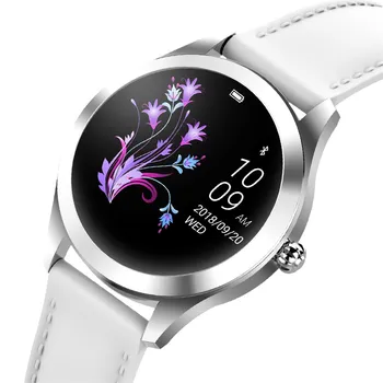 

Fashion high-end ladies smart watch IP68 waterproof heart rate monitoring bracelet fitness monitoring for Android / OS #10