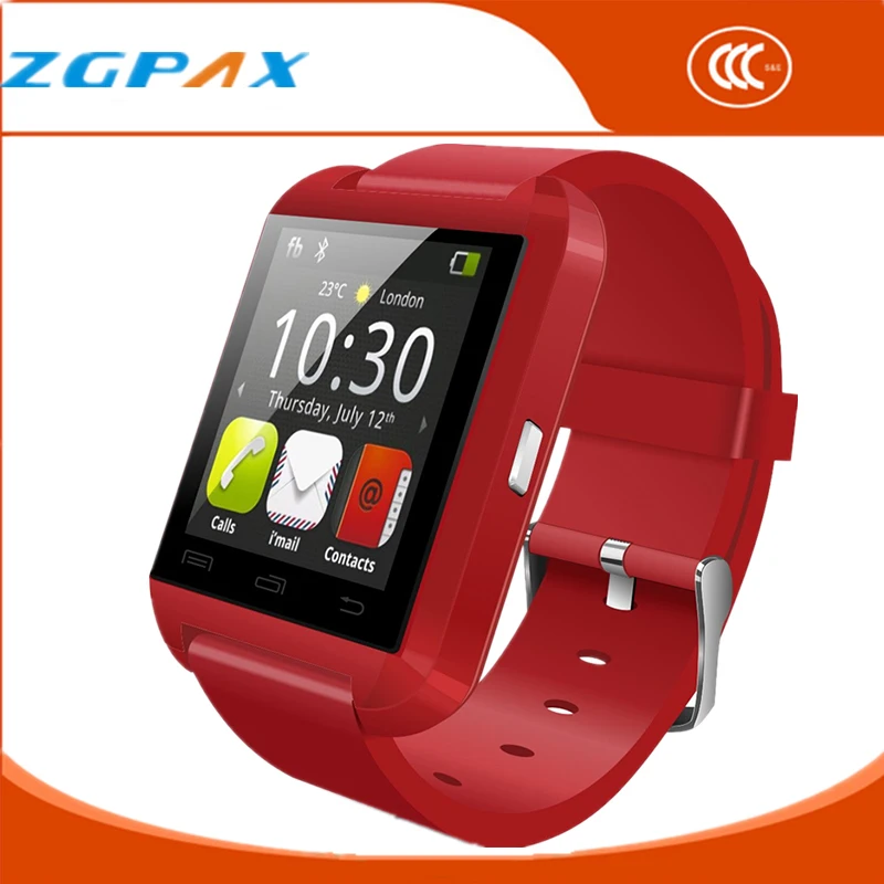 UWatch Montre Connecter Sport Bluetooth Smart Watch for Windows Phone Touch Screen pedometer Men U8 Plus