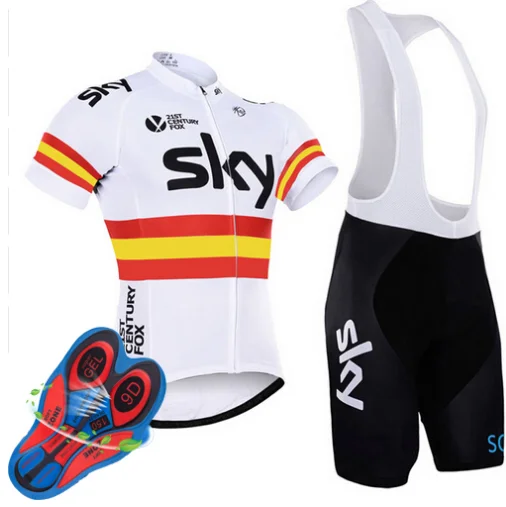 

2017 herren Radtrikot cyclisme equipe pro MTB Bike Kleidung SKY Team Radsportbekleidung Ropa Ciclismo Trikots PRO Fahrrad tragen