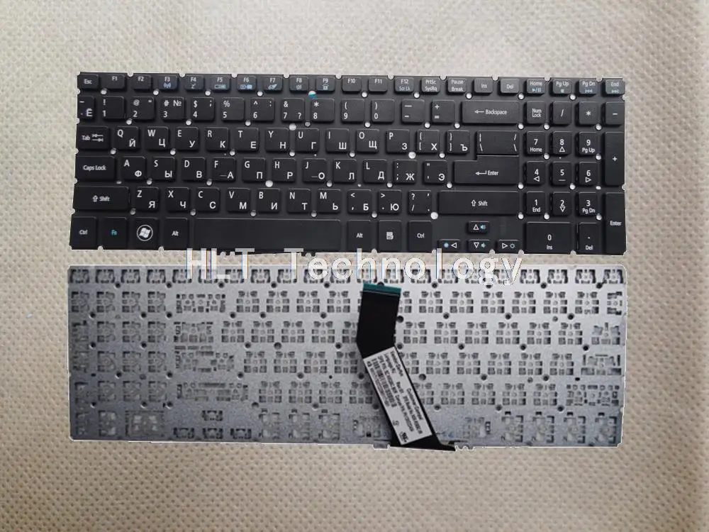 Черный Россия клавиатура для Acer V5 V5-531 v5-531g V5-551 v5-551g V5-571 v5-571g v5-571p v5-531p m5-581 подсветка