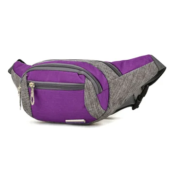 

Men Women Wasit Bag Nylon Phone Pouch Adjustable Strap Chest Bags for Outdoor Running Climbing New