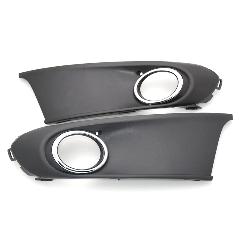 1 Pair Fog Lamp Bezels Covers Front Bumper Fog light Covers With Hole for VW POLO SEDAN VENTOin