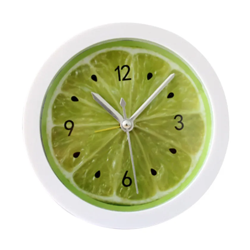 D-5 недорогие Новые красочные часы круглой формы мини кварцевые настольные пластиковые иглы будильник YE 12,9