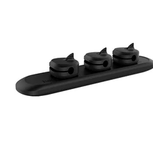 Аксессуары для салона автомобиля классные в форме акулы Магнитный кабель с зажимами держатель шнура провода инструмент для укладки Анти-обертывание принять логотип на заказ