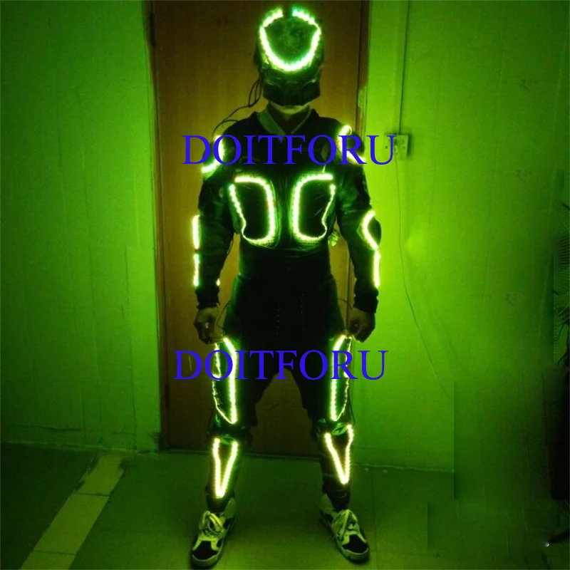 Mens Luminous led costume m