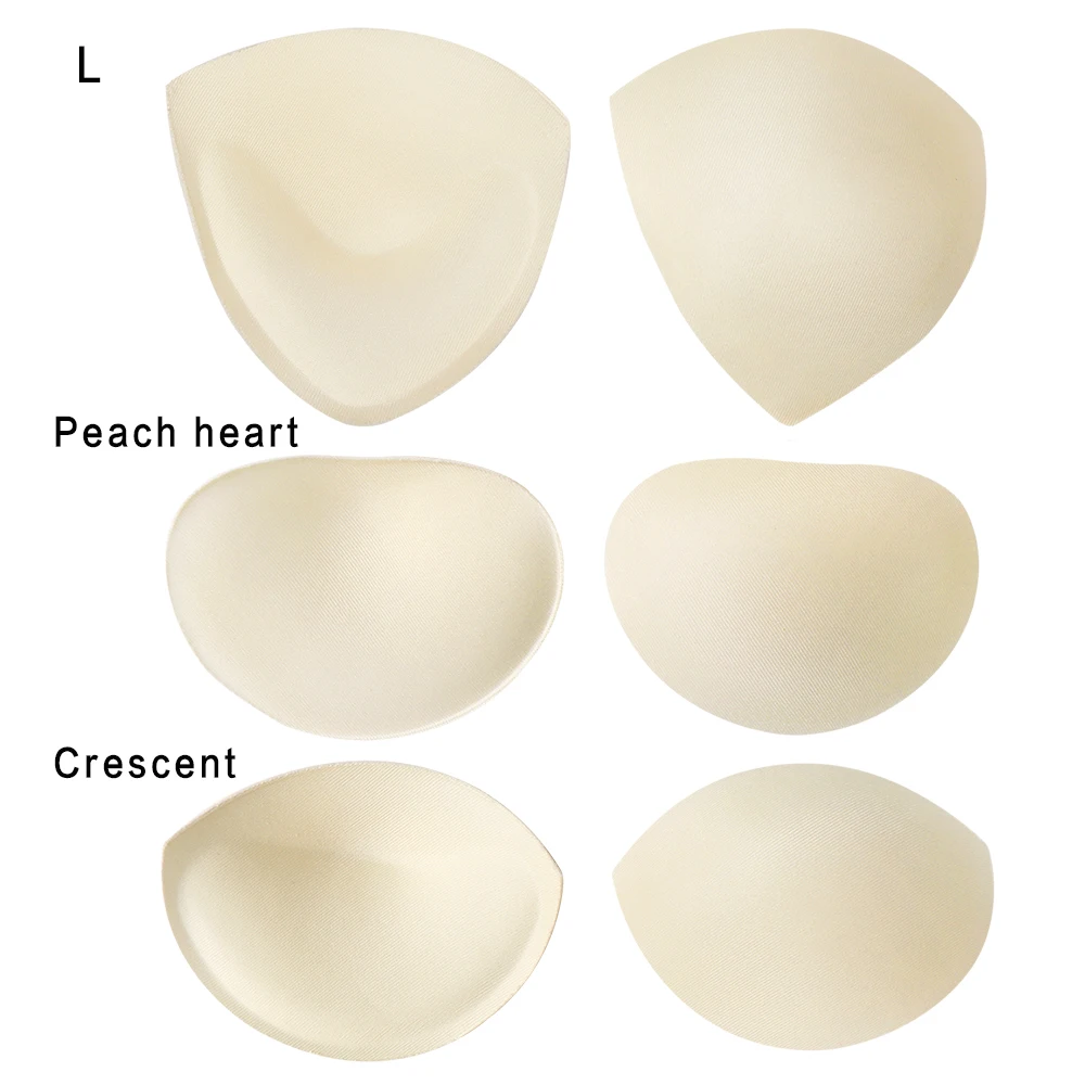 2 шт Новые горячие сексуальные бикини подушечка-вставка Съемные женские подкладки бюстгальтера бюстгальтер для увеличения груди пуш-ап чашки для купальников