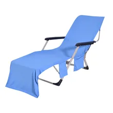 Кресло пляжное полотенце кресло для отдыха пляжное полотенце покрытие полиэстер бассейн чехол для кресла для отдыха с карманами быстрая сушка 82,5 ''X 28''
