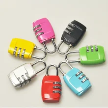 3 Digit Dial Kombination Reisen-koffer Gepäck Tasche vorhängeschloss Für Gepäck Reißverschluss Tasche Rucksack Handtasche Koffer Schublade