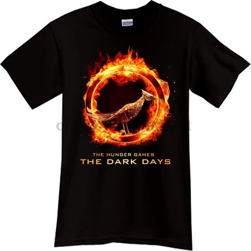 

New The Hunger Games The Dark Days Movie 2017 Black T-Shirt TShirt Size S-2XL