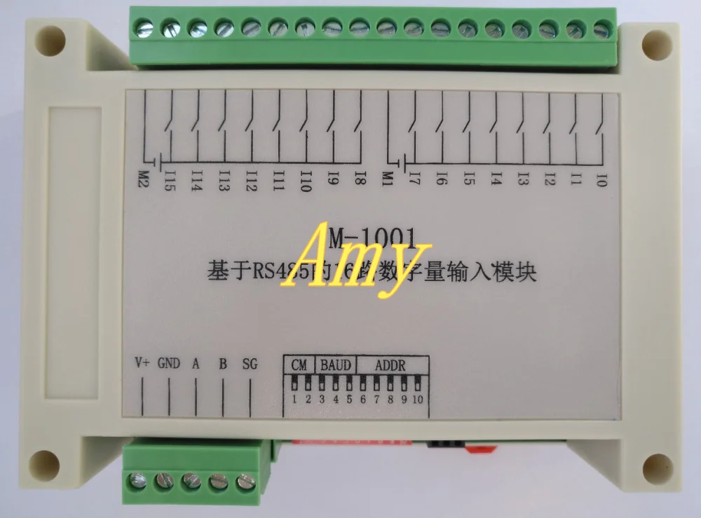 Производителя Аутентичные RS485 модуль сбора данных Modbus RTU 16 цифровой вход переключатель карты количество