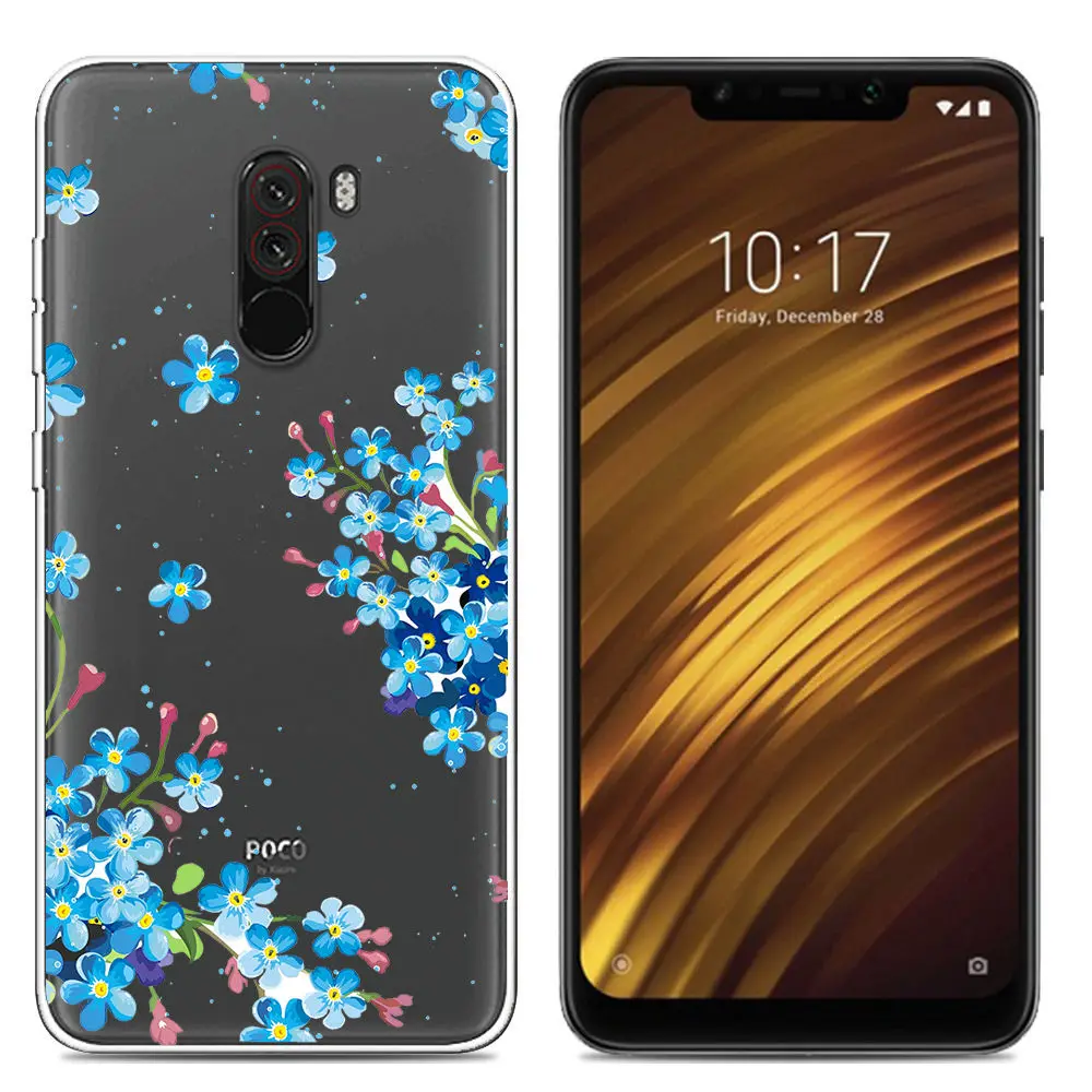 Silicone Case FOR Xiaomi Pocophone F1 Soft TPU Cover FOR Xiaomi Mi 5X Mi A1 Painted Cases FOR Redmi 5 Pro 4A 5A 5 Plus Fundas (3)