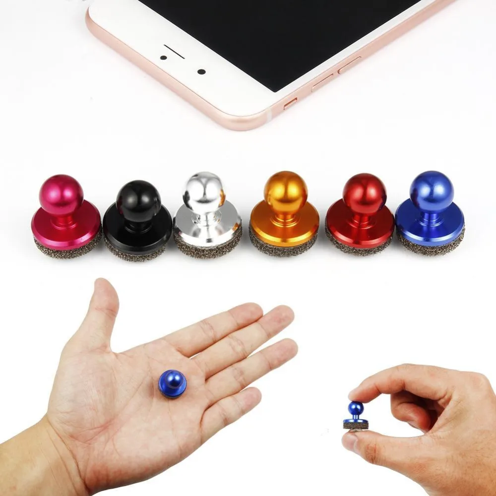 Koop BLAUW Mobiele Telefoon Joystick Kleine Size Stok Game Joysticks Joypad mini Game Rocker voor iPhone Pad Touchscreen Mobiele telefoon