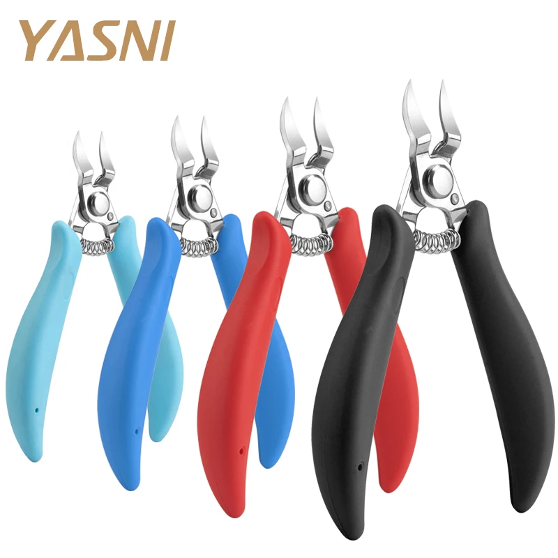 

New Silicone Handle Stainless Steel Nipper Cuticle Dead Skin Cutter Manicure Tool Manicure Tool Dead Skin Cutter Clipper NT141