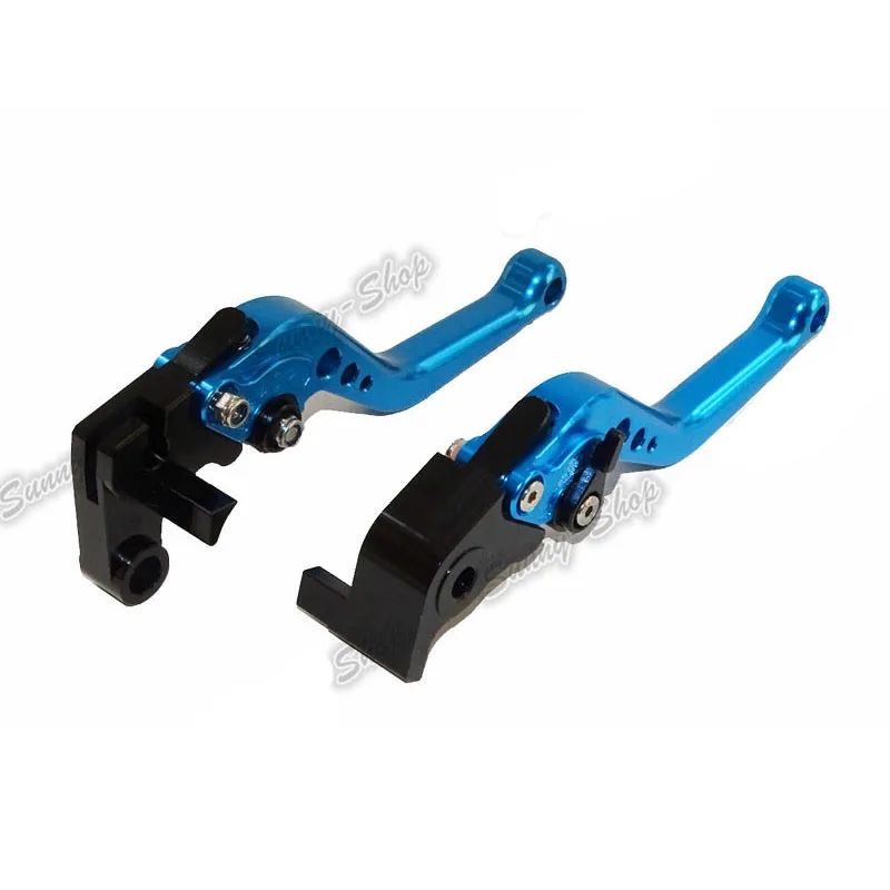 Brake Clutch Levers Short Blue A