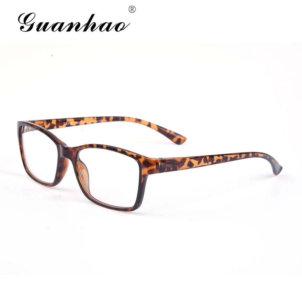 

Guanhao Ultralight Unisex Leopard Print Resin Lens Reading Glasses For Man Women Temple Glasses Oculos Presbyopic Eyeglasses