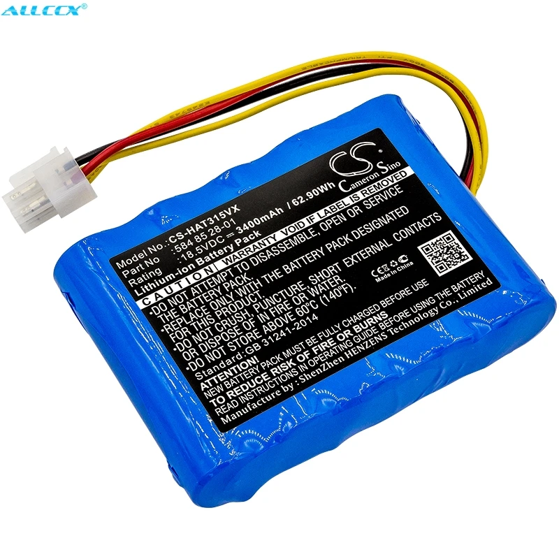 Аккумулятор Cameron Sino 3400 мА/ч для садоводства R100Li R130Li R160Li 2016/2017/2018 Mahroboter Sileno + R100LIC