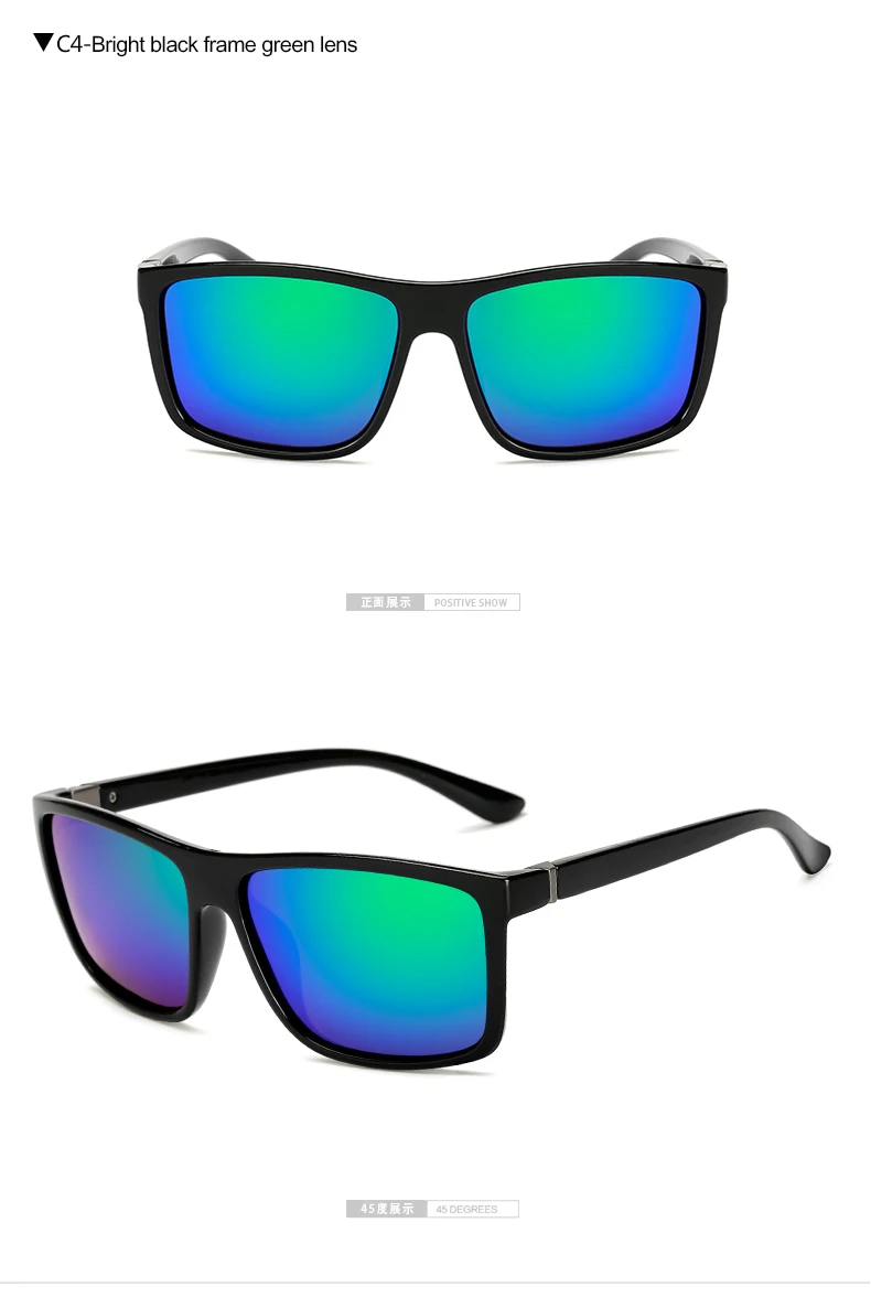 Длинные солнцезащитные очки для мужчин, поляризационные Квадратные Солнцезащитные очки, фирменный дизайн, защита от уф400 лучей, солнцезащитные очки gafas de sol, мужские солнцезащитные очки