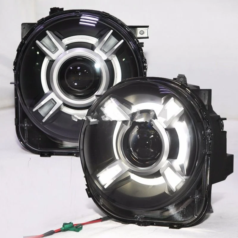 HID головной светильник с DRL и bi-xenon проектор для 2015-2017 jeeprenegade bi-ксеноновая линзы