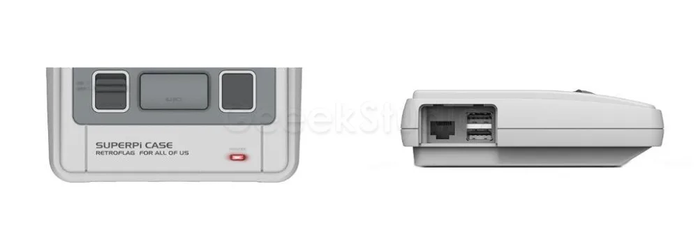 Чехол Retroflag SUPERPi-J NESPi чехол с дополнительным usb-контроллером для Raspberry Pi 3B Plus(3B+)/3B/2B