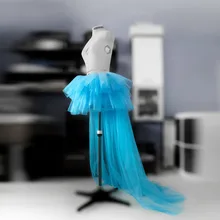 Тюлевое асимметричного кроя, юбки, синий топ для невесты, модные юбки подружки невесты, пышная многослойная юбка-пачка, макси Пышные юбки для выпускного вечера