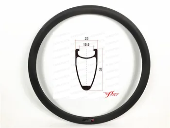 

Hot sale carbon clincher rims 38mmx23mm V shape, Chinese cheap carbon clicher rims for road bike high-temp resin track
