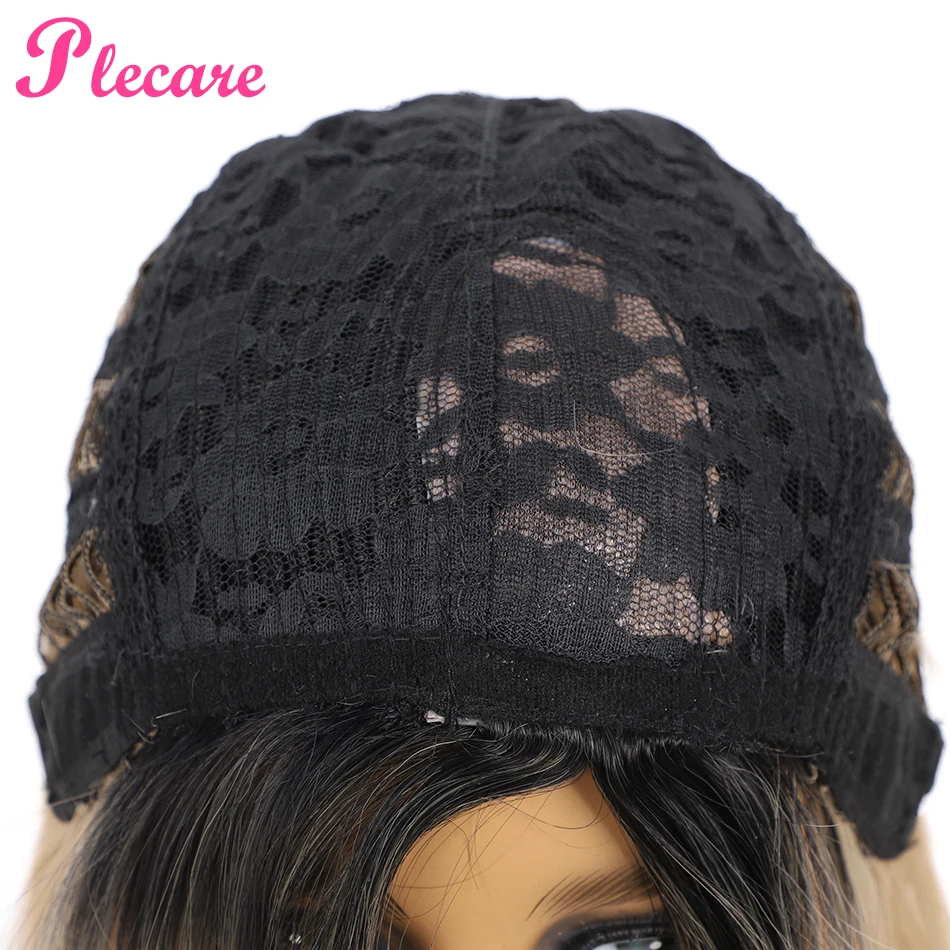 Plecare Ombre серебристо-серый Высокоплотный синтетический парик Pruiken для черных/белых женщин бесклеевой короткий парик косплей