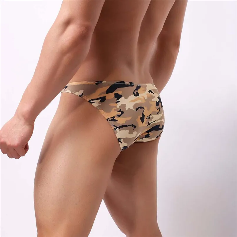 Men Briefs Underwear Men's Sexy Breathable Brief Underpants Comfortable Mens Camouflage Underwear Shorts Cueca Male Panties H40 (9)