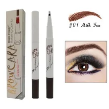 6 стиль микроблейдинг бровей Татуировка ручка мягкая голова тонкий эскиз жидкая подводка для бровей карандаш водостойкая Татуировка глаз бровей ручка пятнистости
