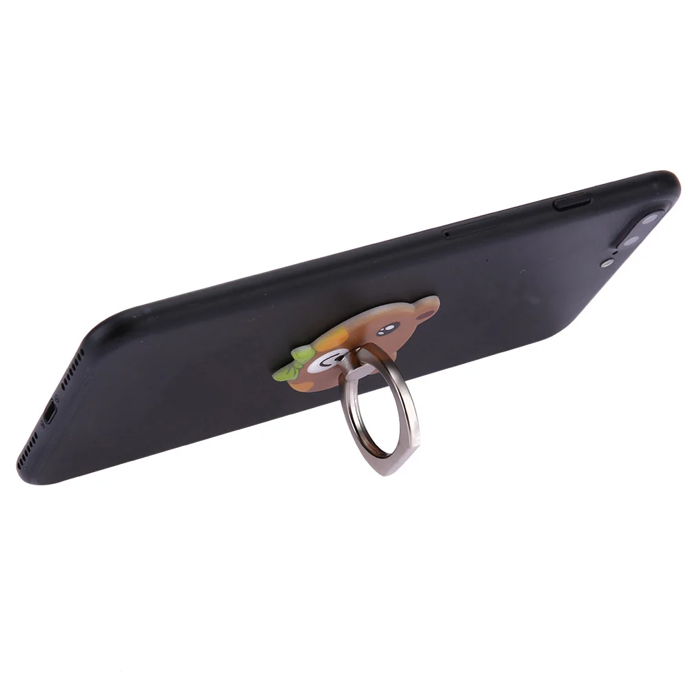 Alloet Cartoon Metal 360Degree Finger Ring Buckle Bracket Mobile Phone Holder Stand for Samsung Huawei Phones Alloet Cartoon Metal 360Degree Finger Ring Buckle Bracket Mobile Phone Holder Stand for Samsung Huawei Phones