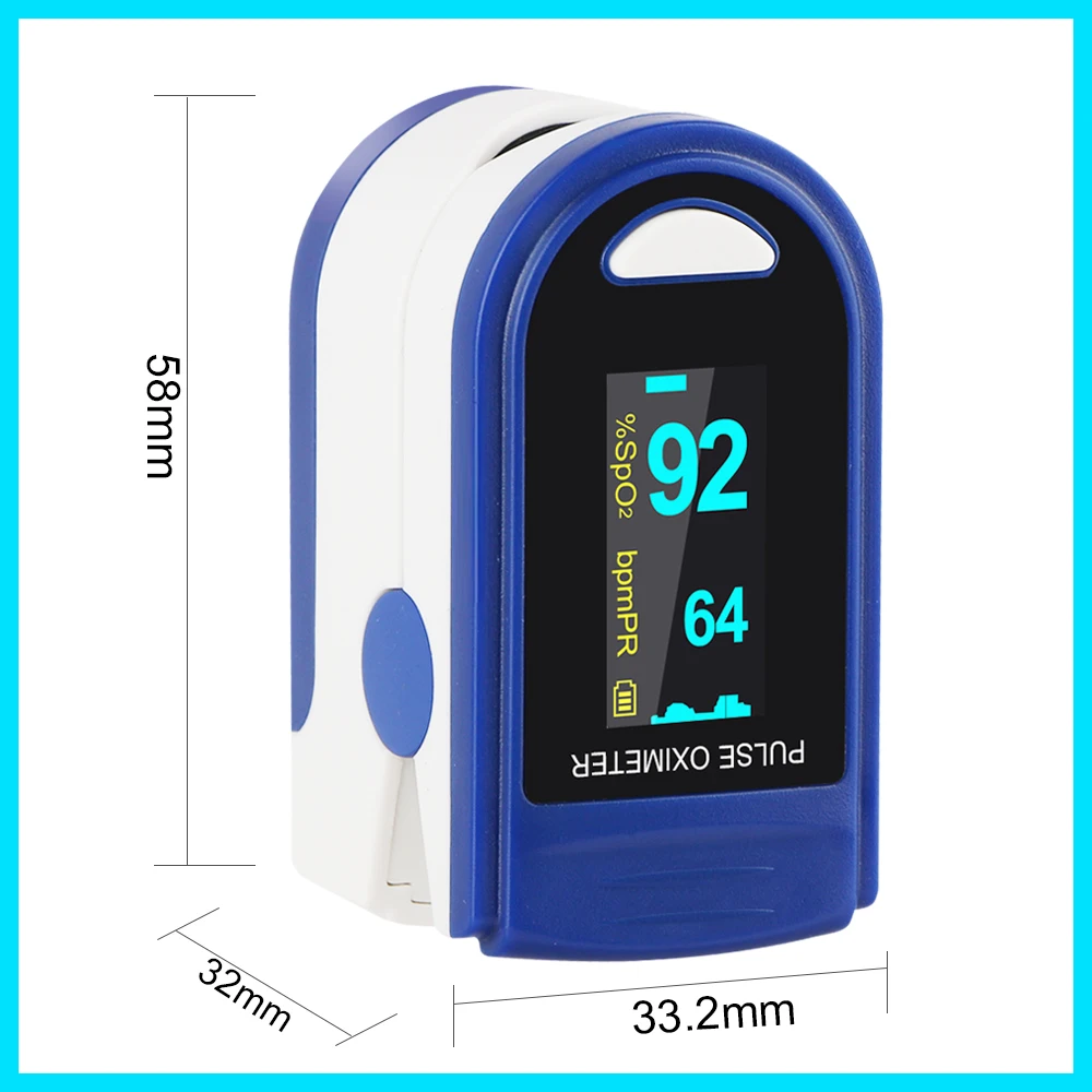 Пальцевой Пульсоксиметр частота OLED дисплей Портативный Пульс скорость SpO2 измерение здоровья кислородная сигнализация установка CE FDA JPD-500C