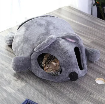 

Mouse shape Cat House Bed Sleeping Bag Free shipping