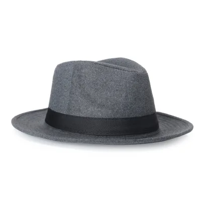 green fedora hat Wool men Black Fedora Hat For Women's Wool Wide Brim JazzChic Cap Vintage Panama Sun Top Hat mens trilby hats Fedoras