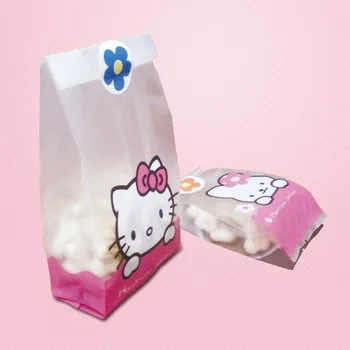 

50pcs/lot Cute Hello Cat Rabbit Cookie Bread bag Gift Candy Package Cellphone Bags Jewelry bags Send children baking gift