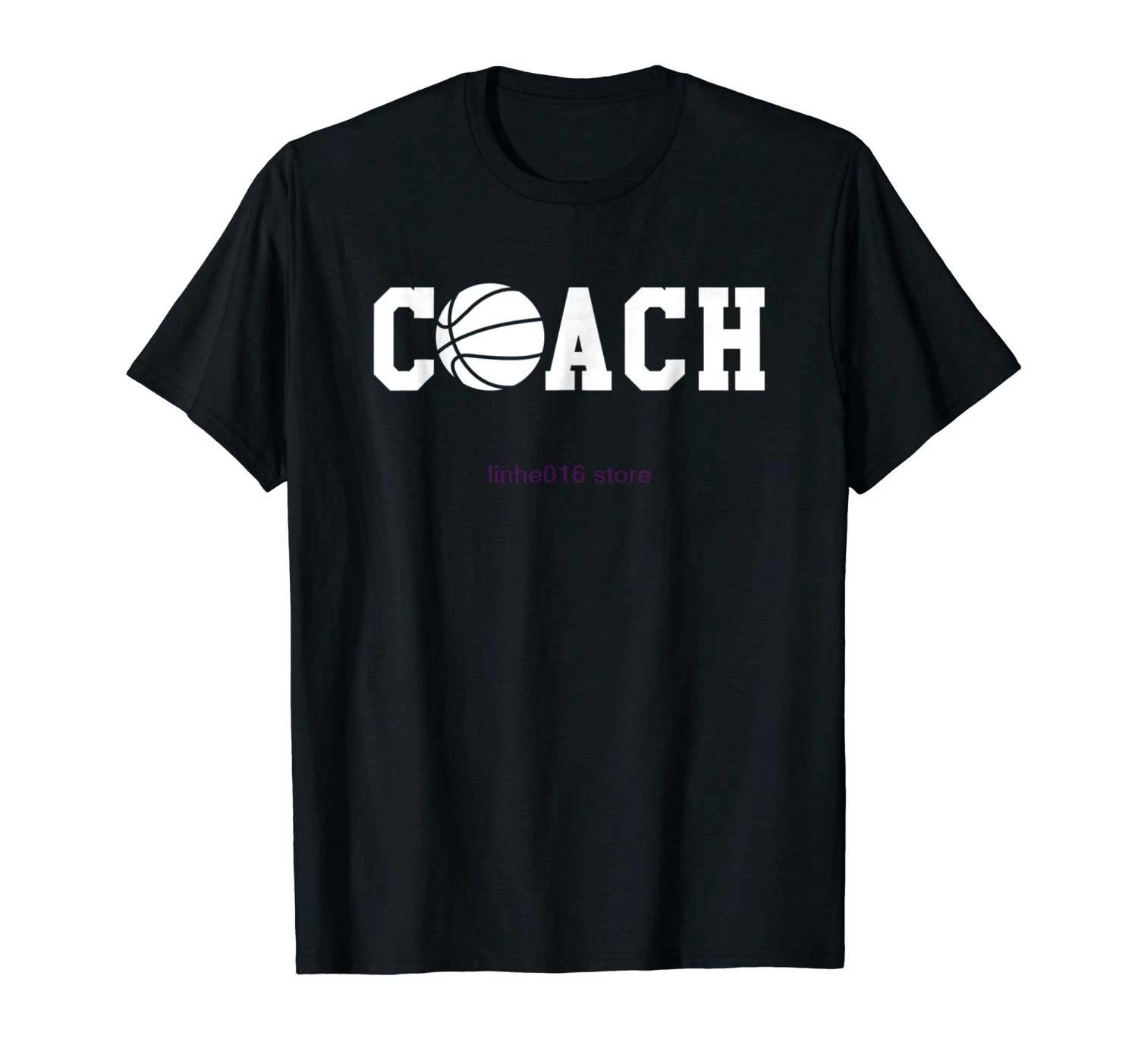 

GILDAN brand men shirt Basketball Coach T Shirt