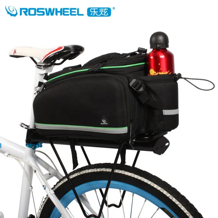 Bicycle bag Bike racks package back seat stacking shelf bag Scalable ...