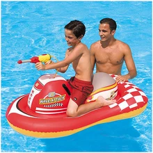 Надувные плавающие Фигурки игрушки для бассейна 140*84 см плавательный детский водяной пистолет для детей и взрослых моторная лодка ПВХ