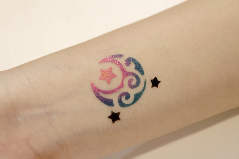 10 шт. трафареты для тела 7 1 см x 3 6 см|airbrush temporary tattoo stencils|tattoo stenciltemporary stencil |