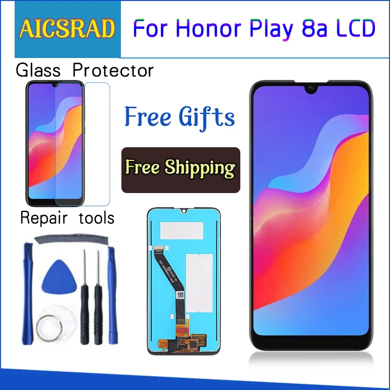 

Huawei Honor 8A LCD For Display Touch Screen Honor 8A Pro JAT-L29 Screen For Huawei Honor Play 8A LCD With Frame Replacement