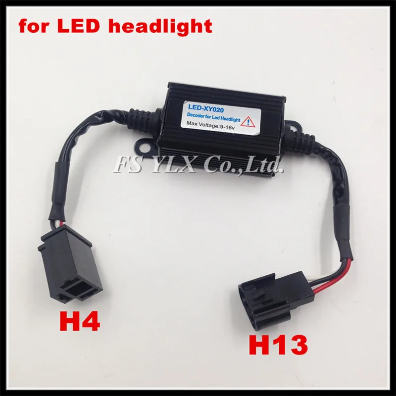 

H4 to H13 LED warning canceller H4 to H13 LED Decoder Resistor car auto LED headlight Canceller canbus Decoder H4 to H13