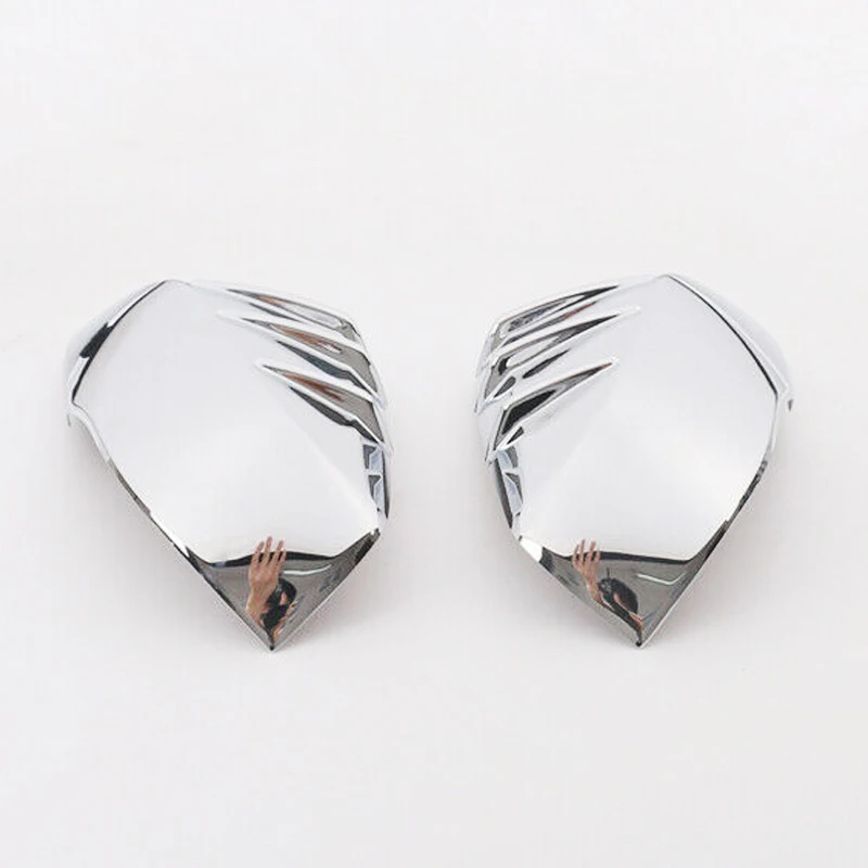 

New 2pcs Car Exterior Mirror Cover Trim Modified Cap Frame Rearview Styling Side Door Mirror Covers