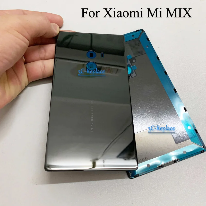 Оригинальный черный 6 4 дюйма для Xiaomi Mi MIX/для MIX Pro задняя крышка батарейного