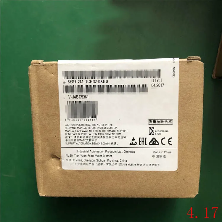 6ES7241-1CH32-0XB0 (6ES7 241-1CH32-0XB0) SIMATIC S7-1200 коммуникационный модуль 1241 RS422/485 есть в наличии |