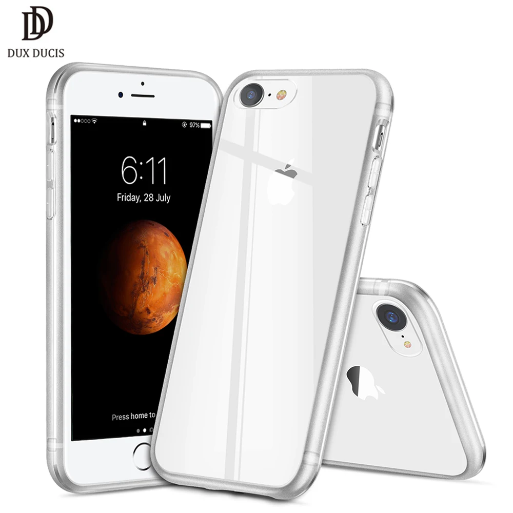 

DUX DUCIS Transparent Case For iPhone 8 7 Xs Max X Soft TPU Silicone Clear Back Cover for iPhone 8 7 Plus Xs Max Xr X s Etui