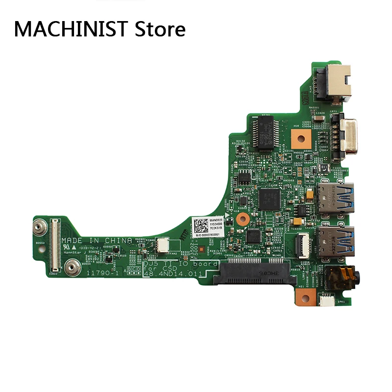 Best Original For Dell vostro V131 USB LAN VGA Audio JACK IO SATA Ethernet Circuit Board 48.4ND14.011 48.4ND02.011