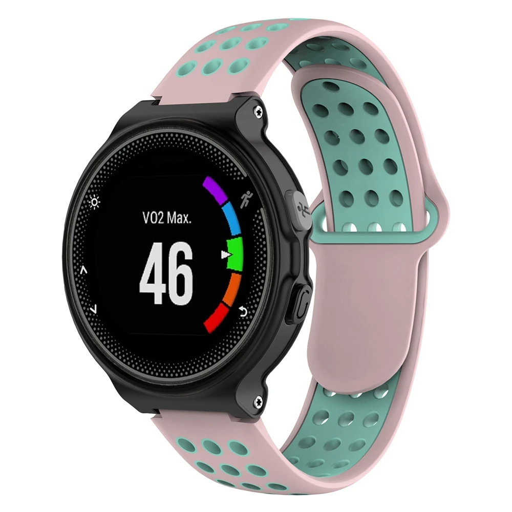 Силиконовый ремешок для часов Garmin Forerunner 220 230 235 630 620 735 подход S20 S6 S5 gps спортивные умные часы