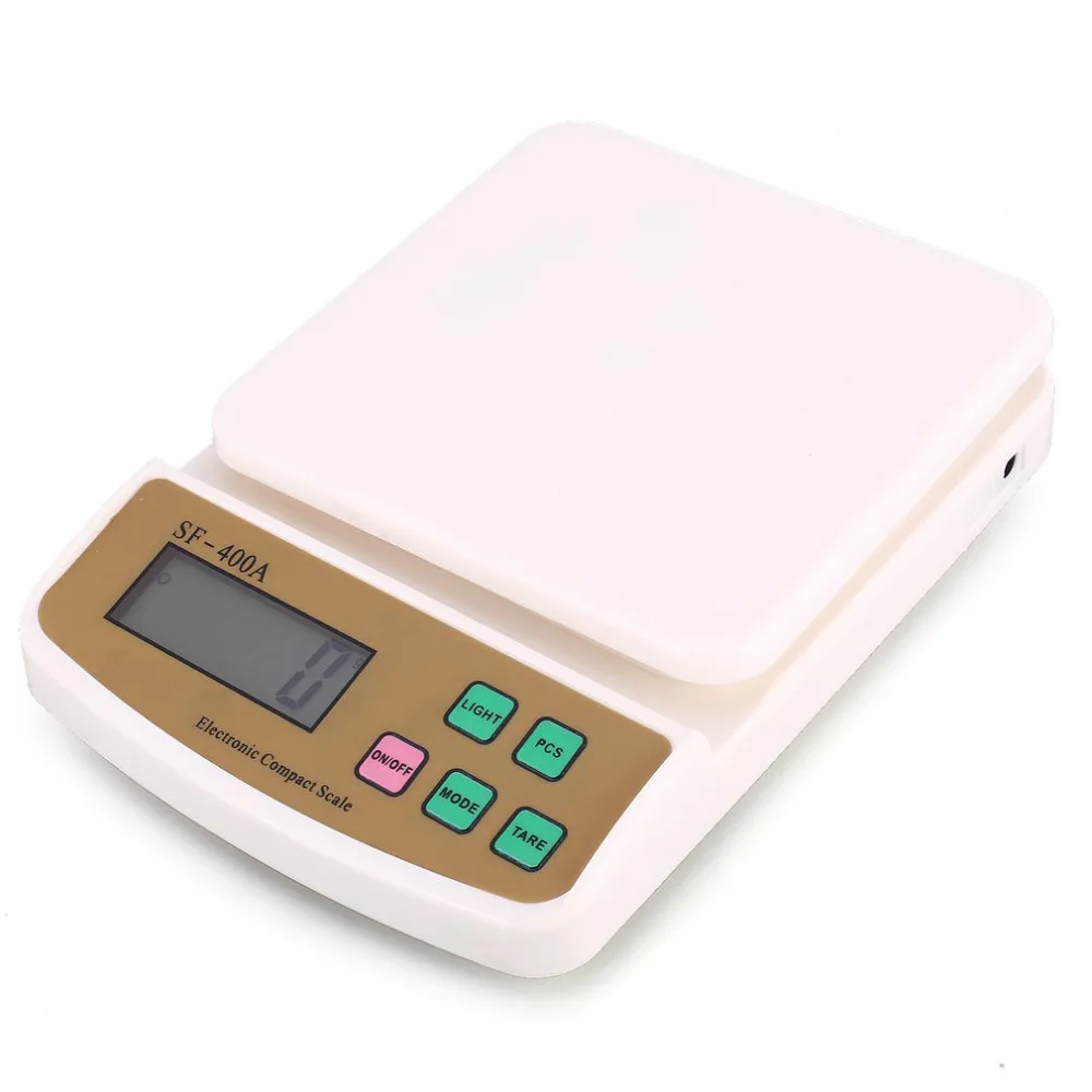 Цифровые весы 10000 г точность g/oz/lb/кг функция тары Измерение веса для кухни выпечки