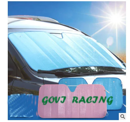 

140*70cmCar Window Sun Shade Car Windshield Visor Cover Block Front Window Sunshade UV Protect Car Window Film auto parasoles
