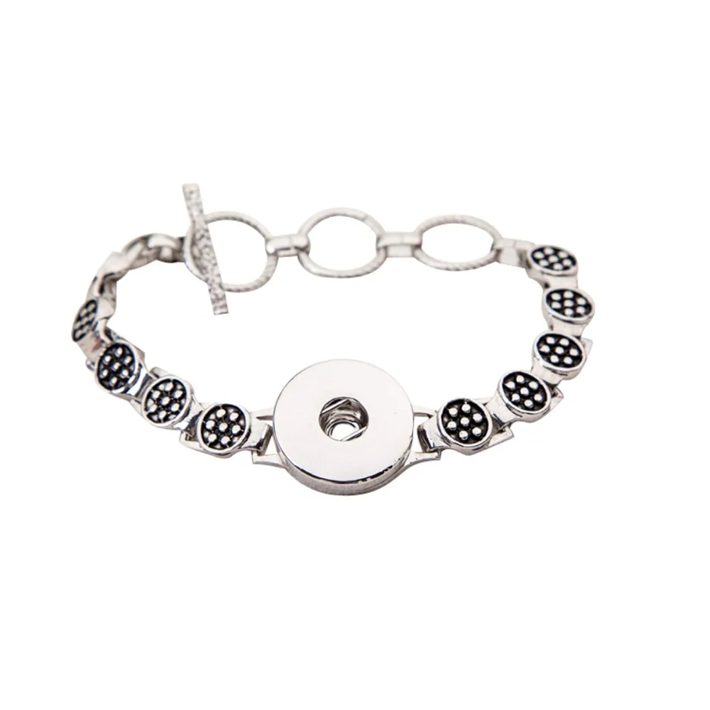 High quality bracelet snaps bracelets pour snap button fit 18 20mm